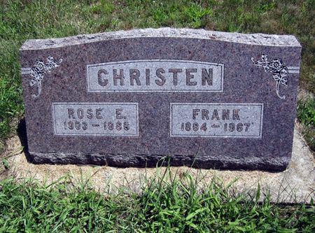 CHRISTEN, FRANK - Fayette County, Iowa | FRANK CHRISTEN 