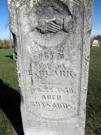 CLARK, LUCY MARIA - Fayette County, Iowa | LUCY MARIA CLARK 