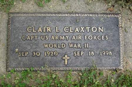 CLAXTON, CLAIR L. - Fayette County, Iowa | CLAIR L. CLAXTON 