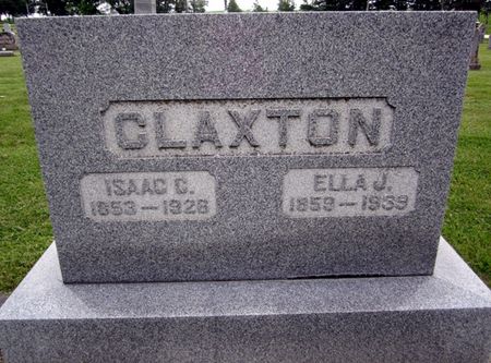 CLAXTON, ISAAC - Fayette County, Iowa | ISAAC CLAXTON 