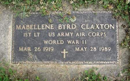 CLAXTON, MAYBELLENE - Fayette County, Iowa | MAYBELLENE CLAXTON 