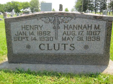 CLUTS, HANNAH M. - Fayette County, Iowa | HANNAH M. CLUTS 