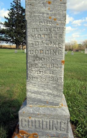 CODDING, ADALINE - Fayette County, Iowa | ADALINE CODDING 
