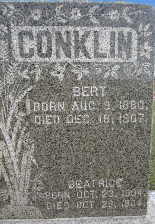 CONKLIN, BEATRICE - Fayette County, Iowa | BEATRICE CONKLIN 