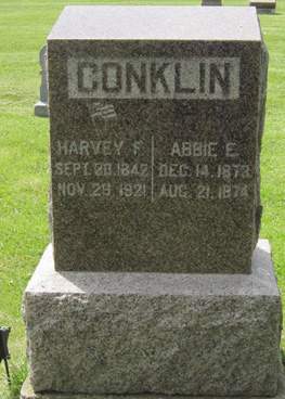 CONKLIN, ABBIE E. - Fayette County, Iowa | ABBIE E. CONKLIN 
