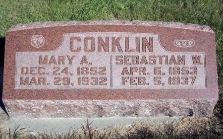 CONKLIN, MARY A. - Fayette County, Iowa | MARY A. CONKLIN 