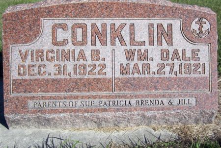 CONKLIN, WM. DALE - Fayette County, Iowa | WM. DALE CONKLIN 