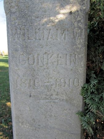 CONKLIN, WILLIAM WOHLGEMUTH - Fayette County, Iowa | WILLIAM WOHLGEMUTH CONKLIN 
