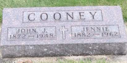 COONEY, JENNIE - Fayette County, Iowa | JENNIE COONEY 
