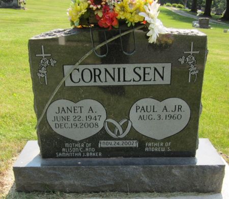 CORNILSEN, JANET - Fayette County, Iowa | JANET CORNILSEN 