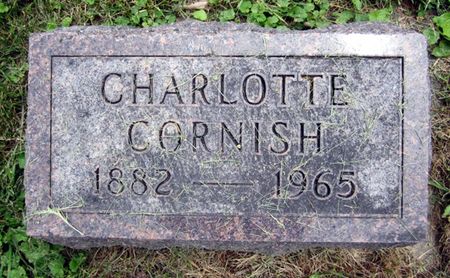 CORNISH, CHARLOTTE - Fayette County, Iowa | CHARLOTTE CORNISH 