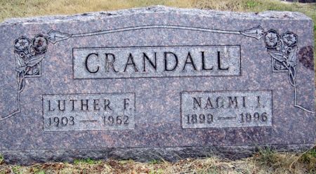 CRANDALL, LUTHER F. - Fayette County, Iowa | LUTHER F. CRANDALL 
