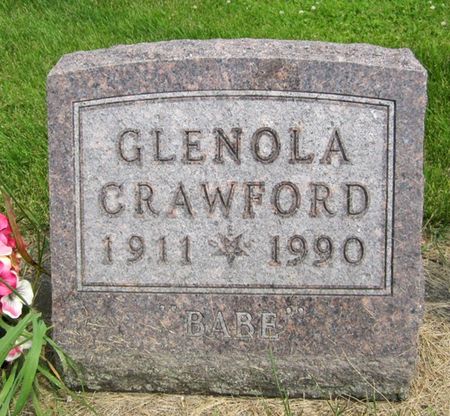 CRAWFORD, GLENOLA - Fayette County, Iowa | GLENOLA CRAWFORD 