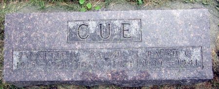 CUE, YVONETTE - Fayette County, Iowa | YVONETTE CUE 