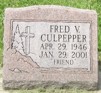CULPEPPER, FRED V. - Fayette County, Iowa | FRED V. CULPEPPER 