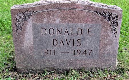 DAVIS, DONALD E. - Fayette County, Iowa | DONALD E. DAVIS 