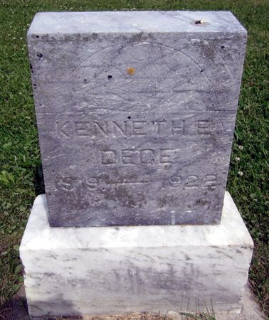 DEGE, KENNETH E. - Fayette County, Iowa | KENNETH E. DEGE 