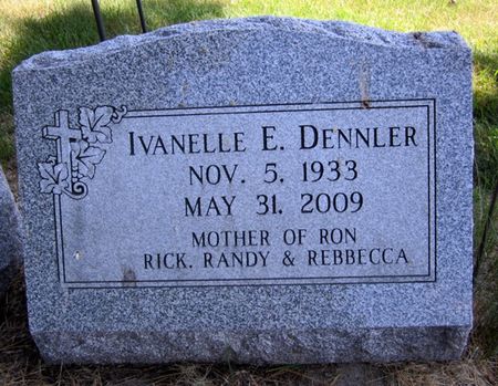 DENNLER, IVANELLE E. - Fayette County, Iowa | IVANELLE E. DENNLER 