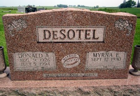 DESOTEL, DONALD A. - Fayette County, Iowa | DONALD A. DESOTEL 