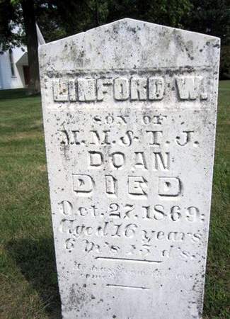 DOAN, LINFORD - Fayette County, Iowa | LINFORD DOAN 