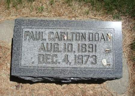 DOAN, PAUL CARLTON - Fayette County, Iowa | PAUL CARLTON DOAN 