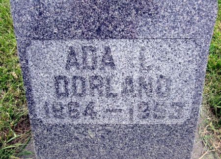 DORLAND, ADA L. - Fayette County, Iowa | ADA L. DORLAND 