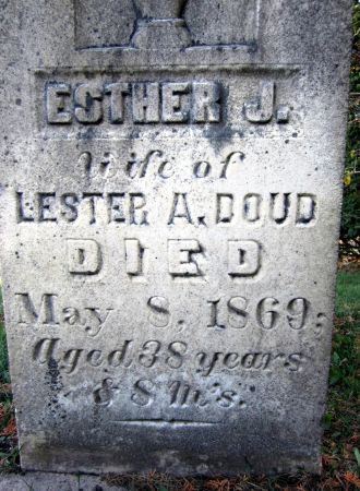 DOUD, ESTHER J. - Fayette County, Iowa | ESTHER J. DOUD 