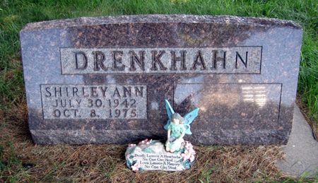 DRENKHAHN, SHIRLEY ANN - Fayette County, Iowa | SHIRLEY ANN DRENKHAHN 