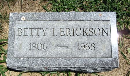 ERICKSON, BETTY - Fayette County, Iowa | BETTY ERICKSON 