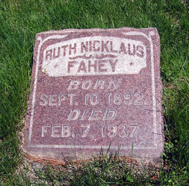 FAHEY, RUTH - Fayette County, Iowa | RUTH FAHEY 