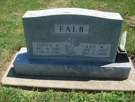 FALB, EVELYN FRANCES - Fayette County, Iowa | EVELYN FRANCES FALB 