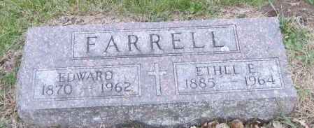 FARRELL, ETHEL E - Fayette County, Iowa | ETHEL E FARRELL 