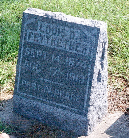 FETTKETHER, LOUIS D - Fayette County, Iowa | LOUIS D FETTKETHER 