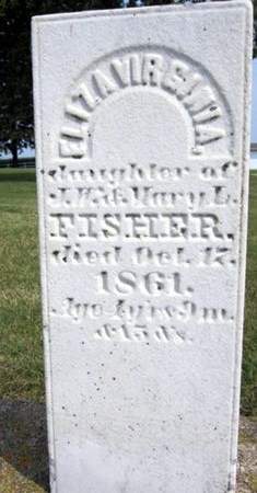 FISHER, ELIZA - Fayette County, Iowa | ELIZA FISHER 
