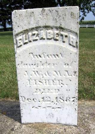 FISHER, ELIZABETH - Fayette County, Iowa | ELIZABETH FISHER 