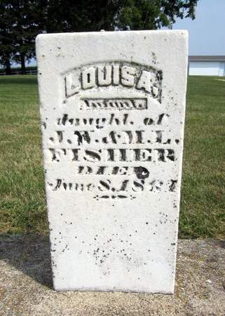 FISHER, LOUISA - Fayette County, Iowa | LOUISA FISHER 