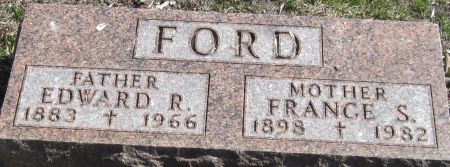 FORD, FRANCES S - Fayette County, Iowa | FRANCES S FORD 