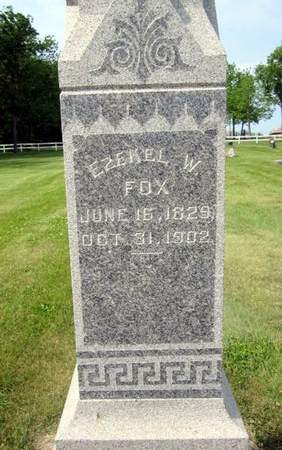 FOX, EZEKIEL W. - Fayette County, Iowa | EZEKIEL W. FOX 