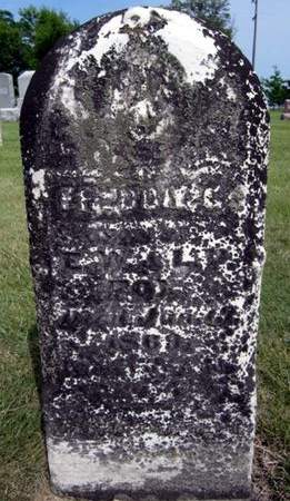 FOX, FREDDIE - Fayette County, Iowa | FREDDIE FOX 