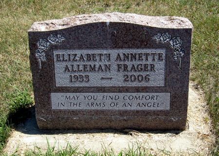 FRAGER, ELIZABETH - Fayette County, Iowa | ELIZABETH FRAGER 