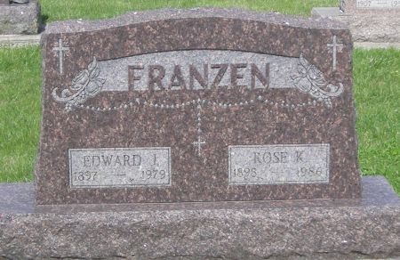 FRANZEN, EDWARD J - Fayette County, Iowa | EDWARD J FRANZEN 