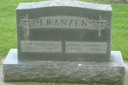 FRANZEN, ANNA ELIZABETH - Fayette County, Iowa | ANNA ELIZABETH FRANZEN 