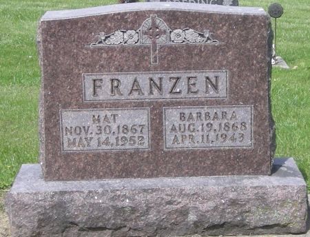 FRANZEN, MAT - Fayette County, Iowa | MAT FRANZEN 