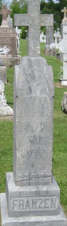 FRANZEN, MARIA ANNA - Fayette County, Iowa | MARIA ANNA FRANZEN 