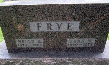 FRYE, NELLIE M. - Fayette County, Iowa | NELLIE M. FRYE 