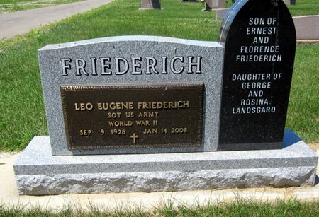 FRIEDERICH, LEO - Fayette County, Iowa | LEO FRIEDERICH 
