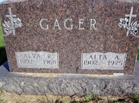 SCHNOR GAGER, ALTA A. - Fayette County, Iowa | ALTA A. SCHNOR GAGER 