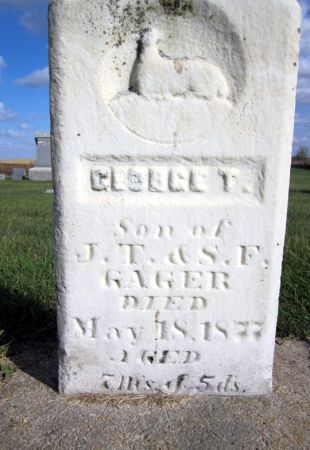 GAGER, GEORGE T. - Fayette County, Iowa | GEORGE T. GAGER 