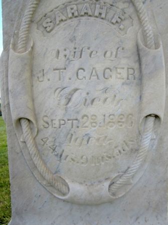 GAGER, SARAH F. - Fayette County, Iowa | SARAH F. GAGER 