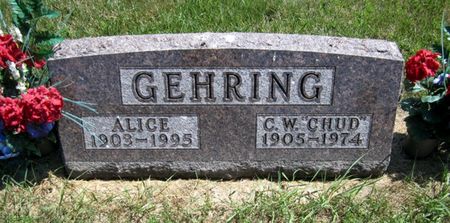 GEHRING, C.W. - Fayette County, Iowa | C.W. GEHRING 